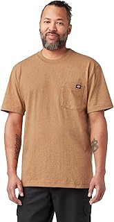 Dickies Men's Heavyweight Heathered Short Sleeve Pocket T-Shirt