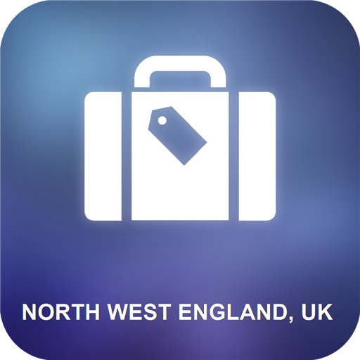 North West England, UK Map