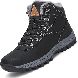 Mishansha Men Women Snow Boots Winter Ankle Boots Hiking Waterproof Sport Trekking Shoes Sizes 36-48 EU