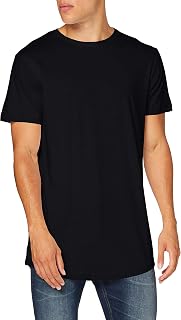 Build Your Brand Men's Shaped Long Tee T-Shirt
