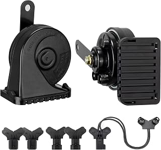 BANHAO Car Horn for Chevy Silverado Tahoe Suburban Cruze GMC RAM Ford Horn | 12V 130dB, Direct Plug-and-Play, Fits Chevrolet/GMC/Ford/RAM and more, with waterproof cover