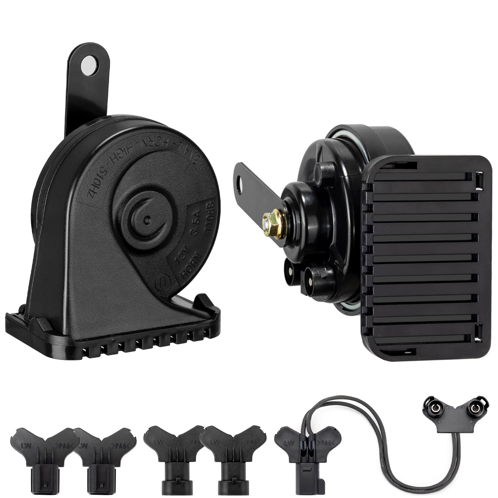 BANHAO Car Horn for Chevy Silverado Tahoe Suburban Cruze GMC RAM Ford Horn | 12V
