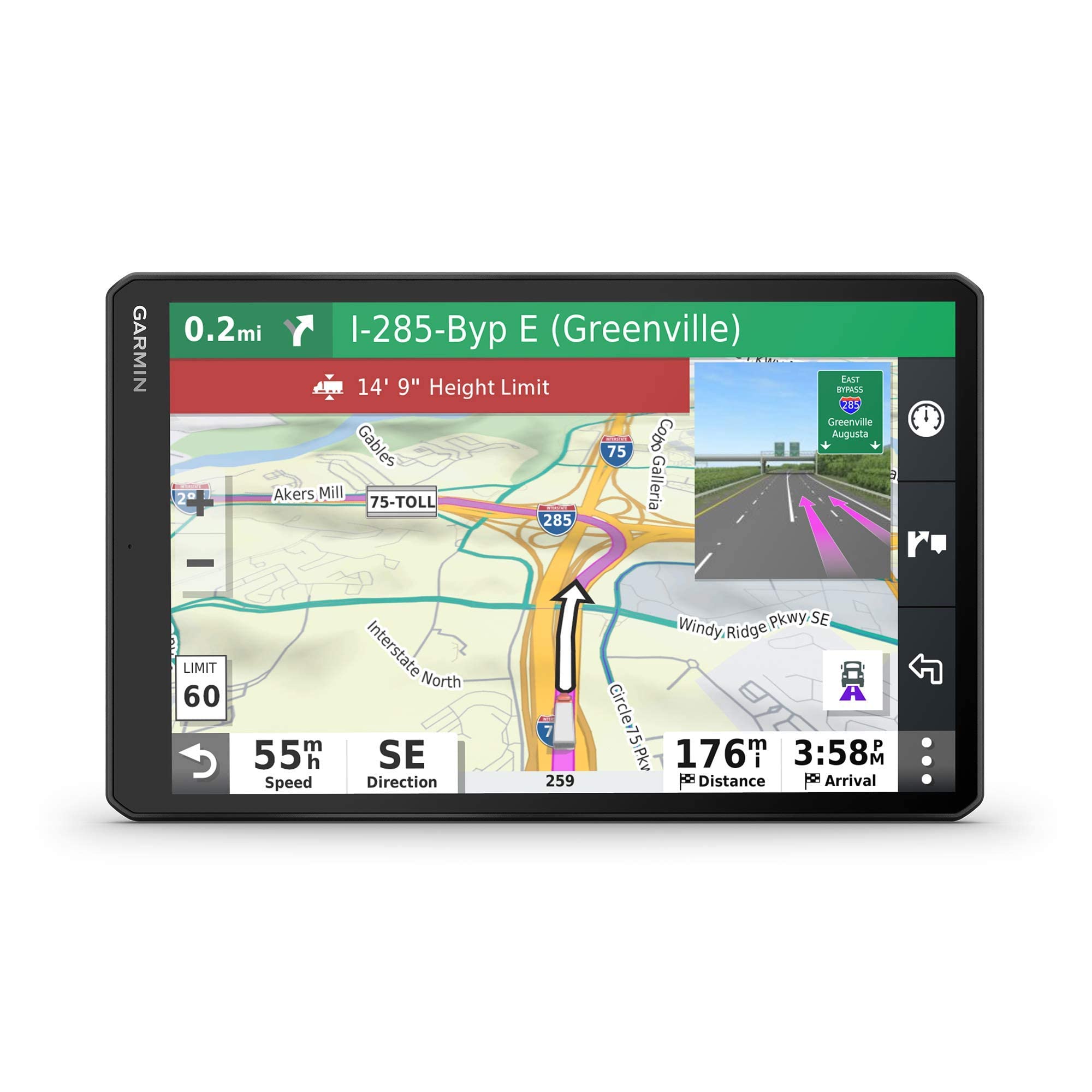 Garmin dēzl OTR1000, 10-inch GPS Truck Navigator, Easy-to-read Touchscreen Displ