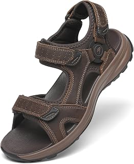 FLARUT Men's Athletic Sandals Hiking Open Toe Walking Water Shoes