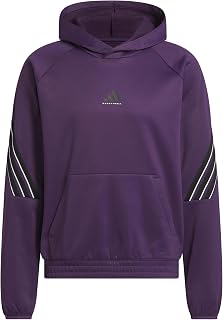 adidas Men's Select Foundation Fleece Basketball Hoodie Hooded Sweatshirt