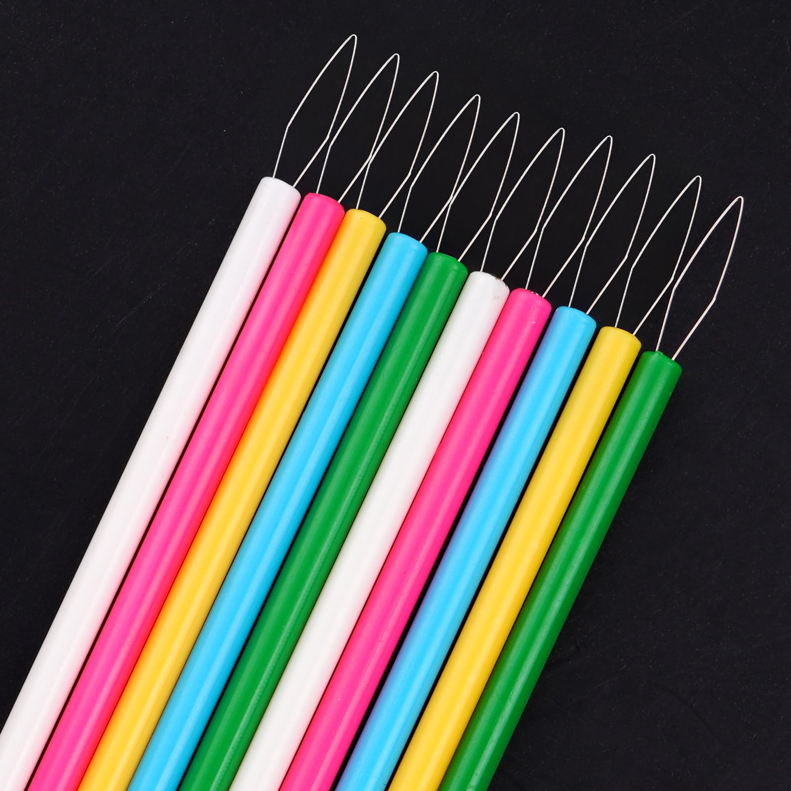 10Pcs Hand Sewing Needle Threader Sewing Machine Thread Helper Plastic Needle Th