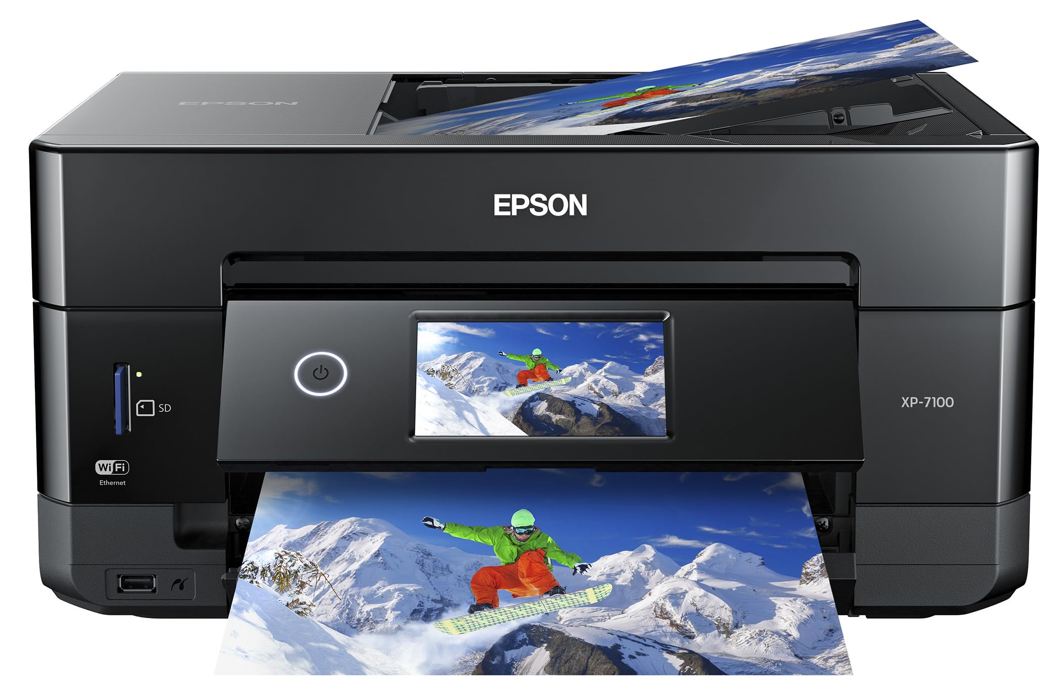 Epson Expression Premium XP-7100 Wireless Color All-in-One Inkjet Printer | 5-co