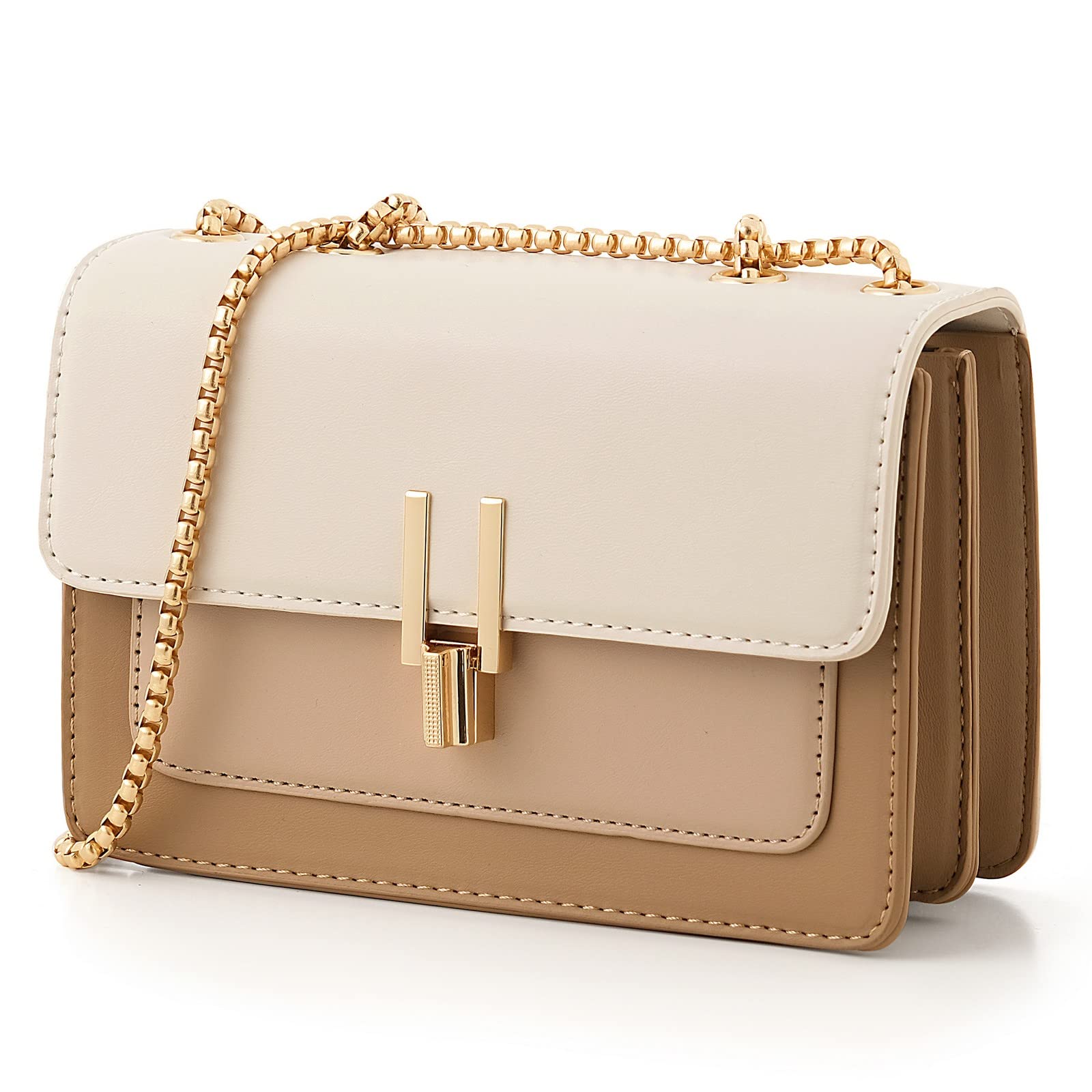 Color-Block Crossbody Bags for Women Purses Designer Handbags Shoulder Bag