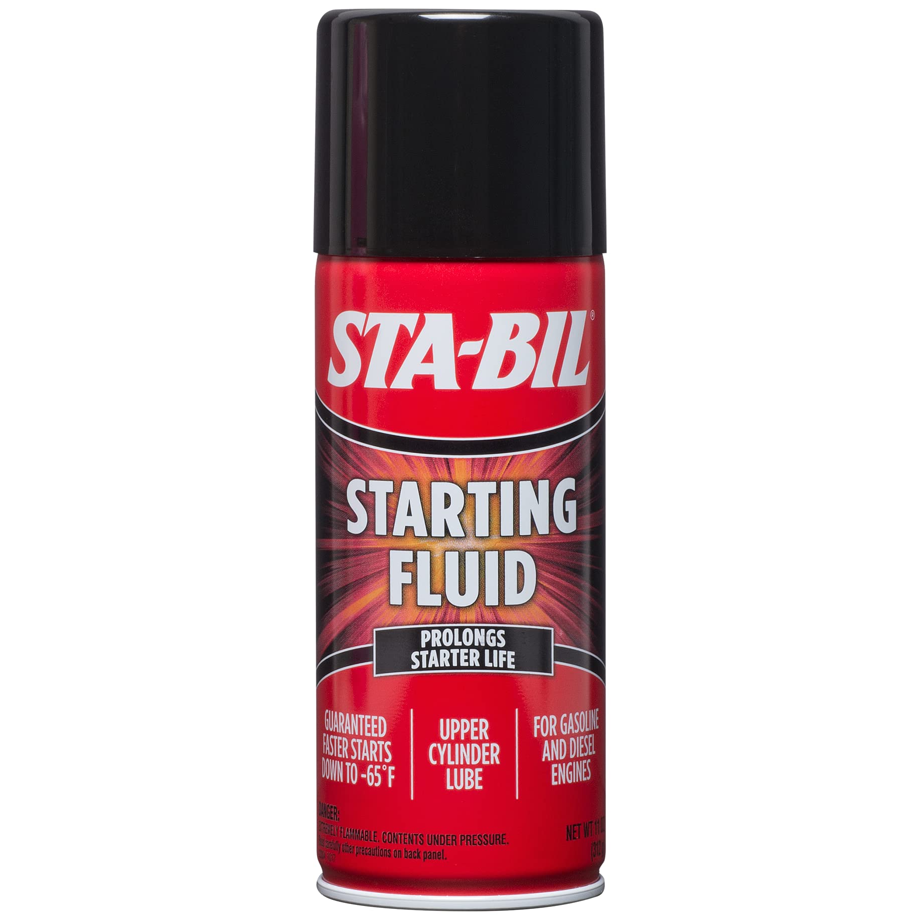 STA-BIL (22004-6PK) Starting Fluid - Prolongs Starter Life - Upper Cylinder Lube