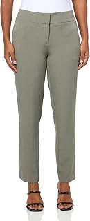 Kasper Womens Women's Flat Front Slim Pant