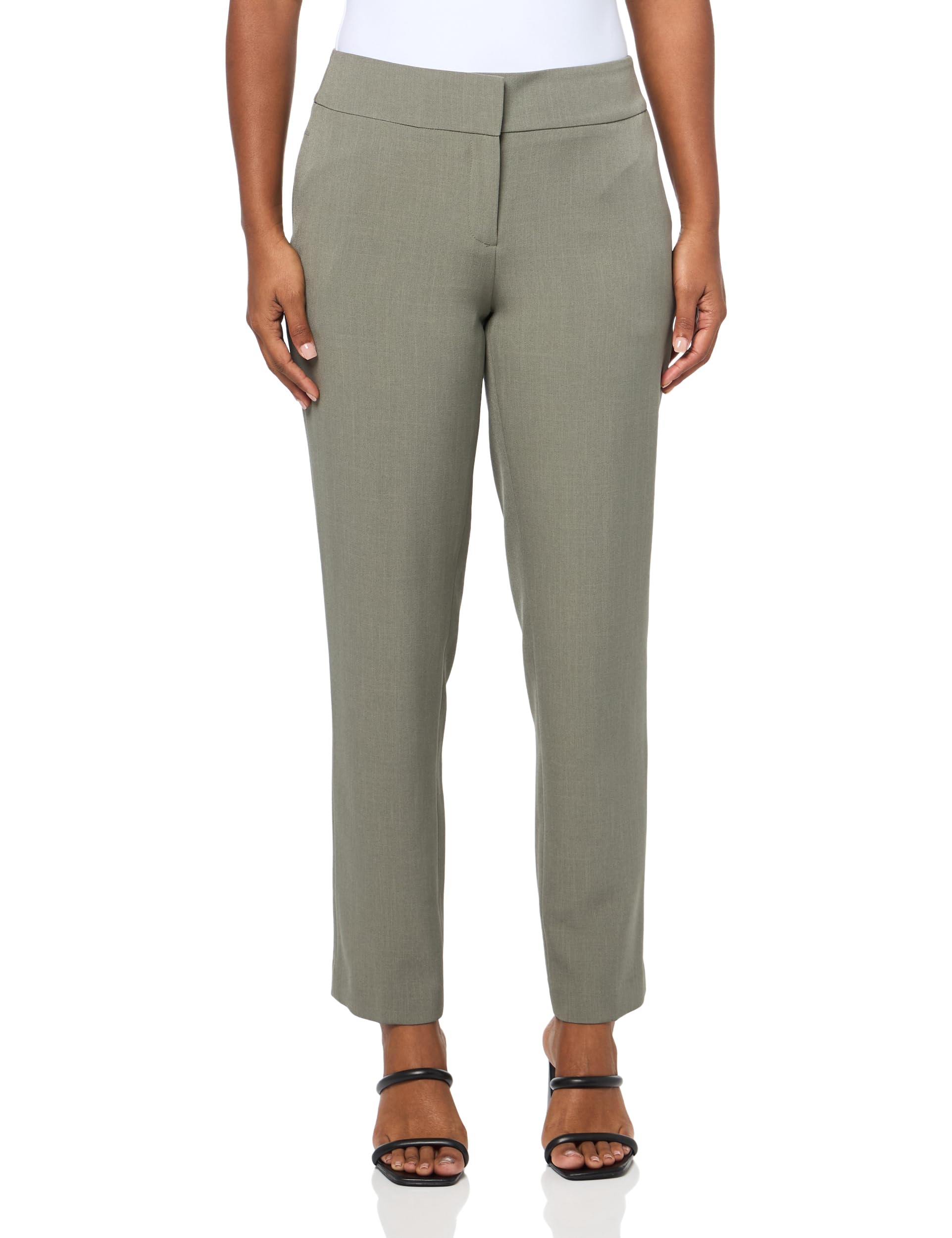 Kasper Women's Petite Tab-Front Dress Pants