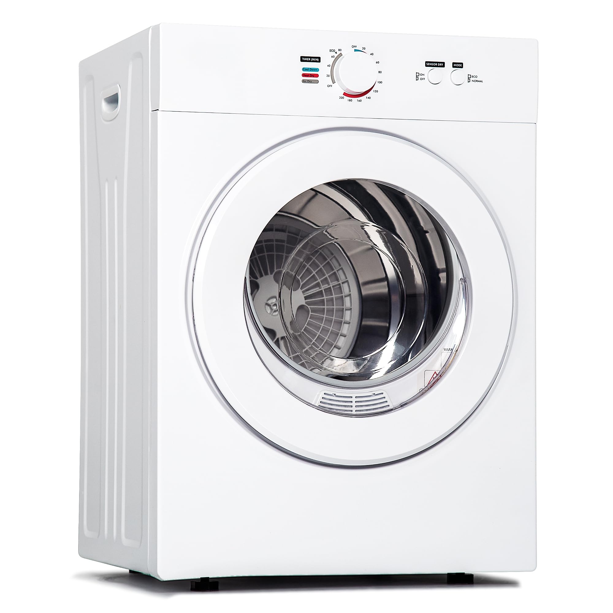 Euhomy 1.8 Cu.Ft Portable Clothes Dryer 1020W Compact Laundry Drying | Durable S