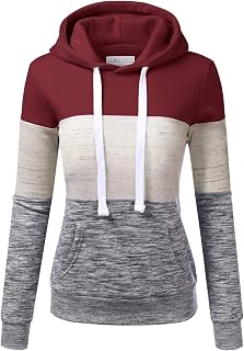 DOUBLJU Basic Lightweight Pullover Sweater Top Essential Comfy Casual Hoodie Sweatshirt for Womens Clothes with Plus Size