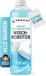 Maxxi Clean 1 x 750 ml Cleaning Agent for Robot Vacuum Cleaner with Wiping Function, Concentrate with Fresh Fragrance, Universal Cleaner for Tiles, Laminate, Parquet, Compatible with Common