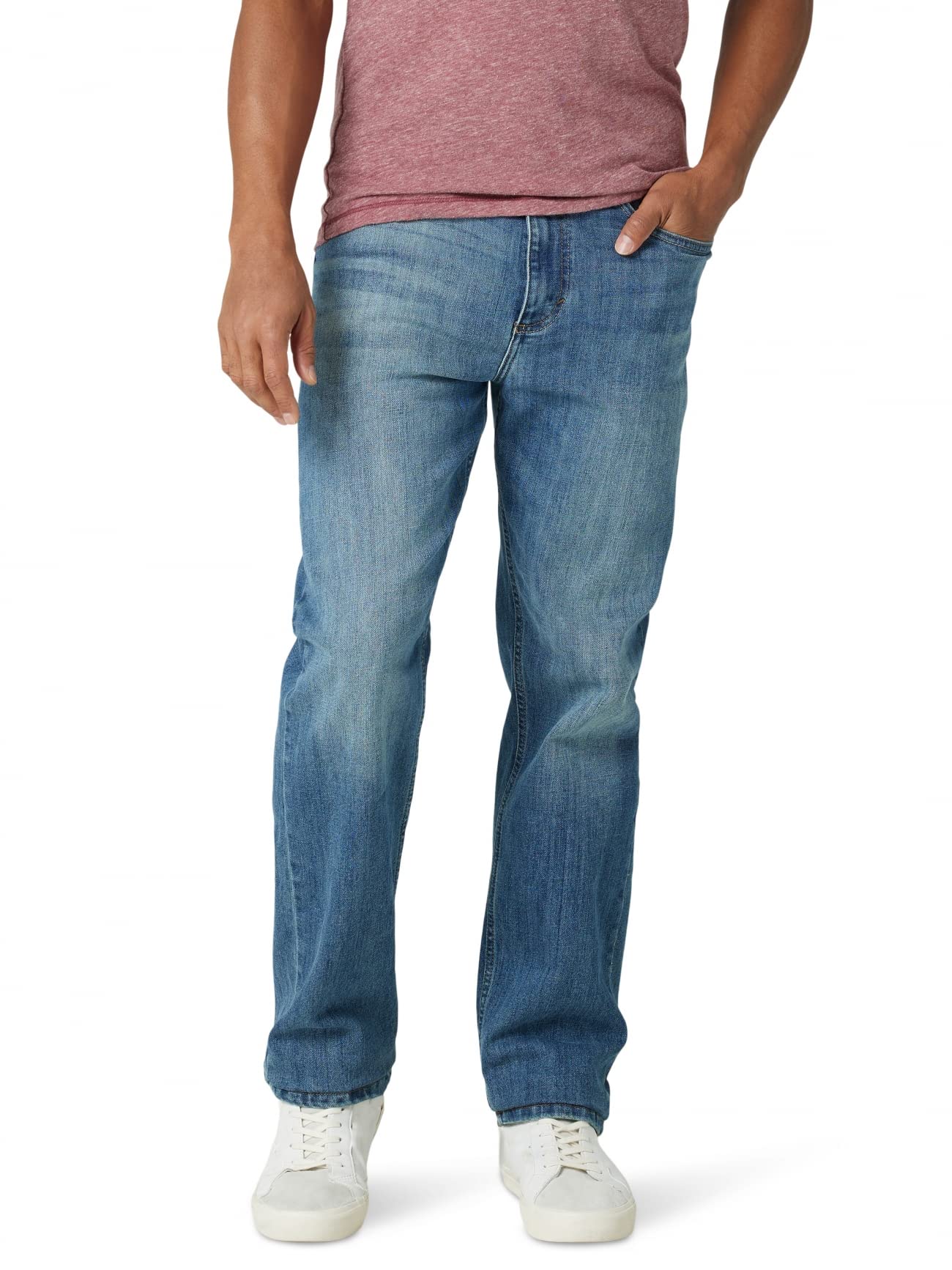 Wrangler Jean Coupe Droite Extensible pour Homme