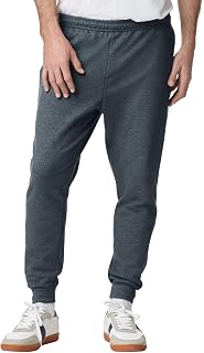 Gildan Mens Fleece Jogger Style G18250, Dark Heather, XX-Large