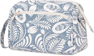 Narwey Makeup Bag, Travel Toiletry Bag, Wide-Open Wash Bag for Women