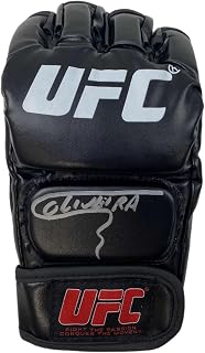 Autographed/Signed Charles Oliveira UFC MMA Ultimate Fighting Black Glove Beckett BAS COA