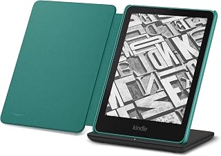 Amazon Kindle Paperwhite Bundle: Includes, Amazon Kindle Paperwhite Signature Edition 32GB | Jade, Plant-Based Leather Cover & Wireless Charging Dock | Jade