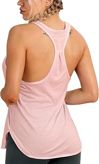 icyzone Women's Fitness Tank Top Racerback Sports Vest