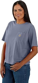 Carhartt Women's 106122 Tencel™ Fiber Series Loose Fit Lightw, Wisteria, M