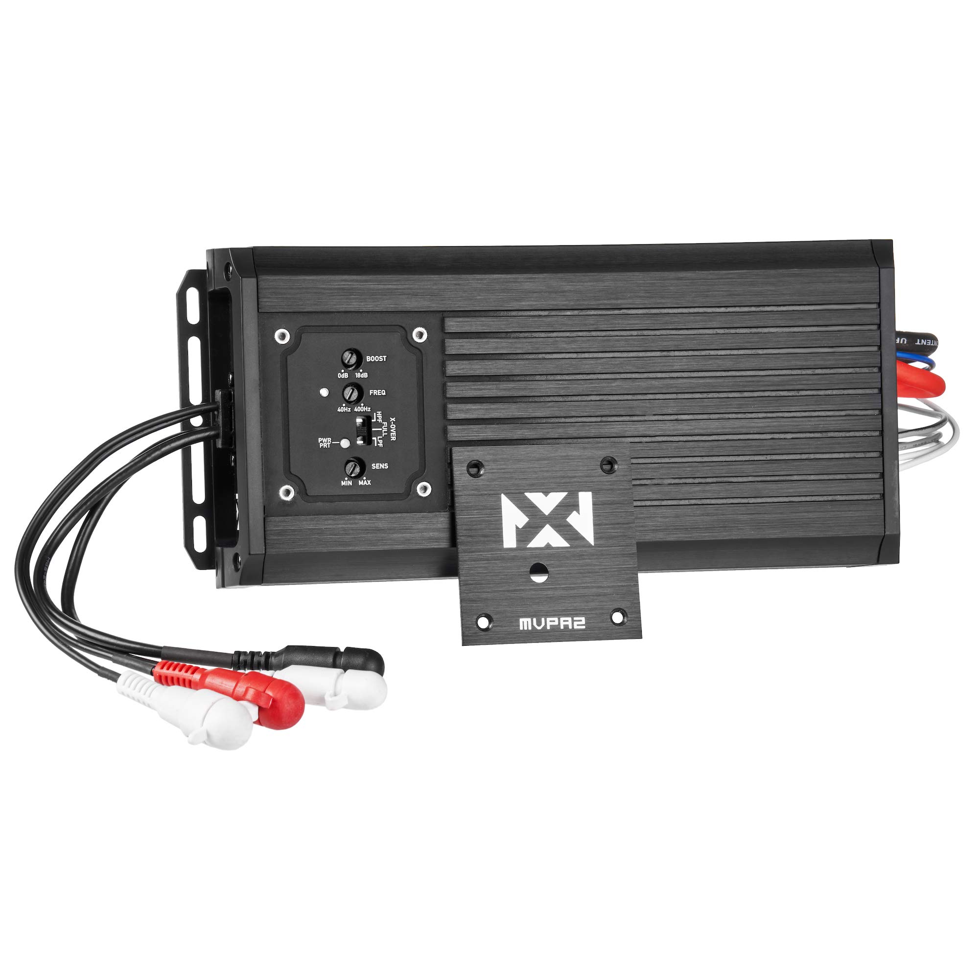 NVX MVPA2 1200W Peak (600W RMS) 2-Channel Bridgeable Marine-V Series
