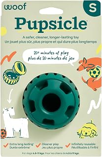 Woof Pupsicle - Long-Lasting Interactive Dog Toy to Keep Your Pup Busy and Distracted - Safe for Dogs - Low-Mess Design - Dog Toys for Small Dogs 10-25 lbs