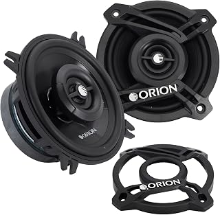 ORION Cobalt CB42 4" 2-Way Coaxial Car Speakers, 160W Pair | Full Range Audio, Polypropylene Cone, Butyl Rubber Surround, Easy Installation