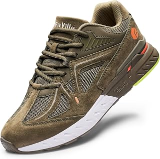 FitVille Running Shoes Men's Extra Wide Trainers Women's Sports Shoes Wide Fitness Shoes Comfortable Trainers Shoes for Plantar Fasciitis Foot Pain