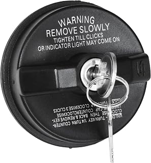 Locking Gas Cap, Lock Fuel Cap Compatible With Chevy GMC Silverado Cruze Express Malibu Colorado Suburban Tahoe Equinox Terrain Sierra Savana Acadia Acura Buick Cadillac Lexus And More