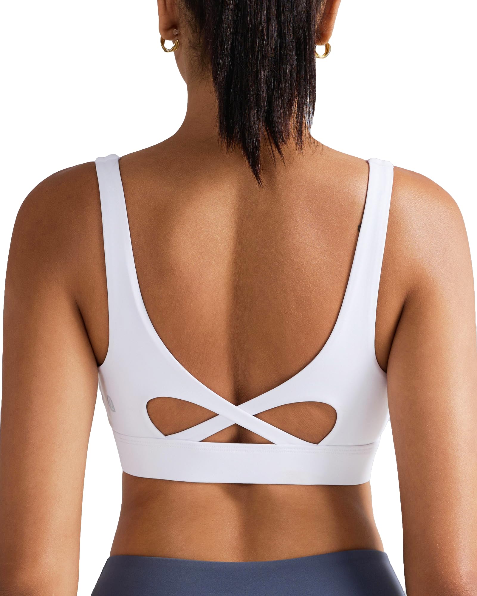 RUNNING GIRL Sports Bra for Women High Support, Molded Cup High Impact Sports Br