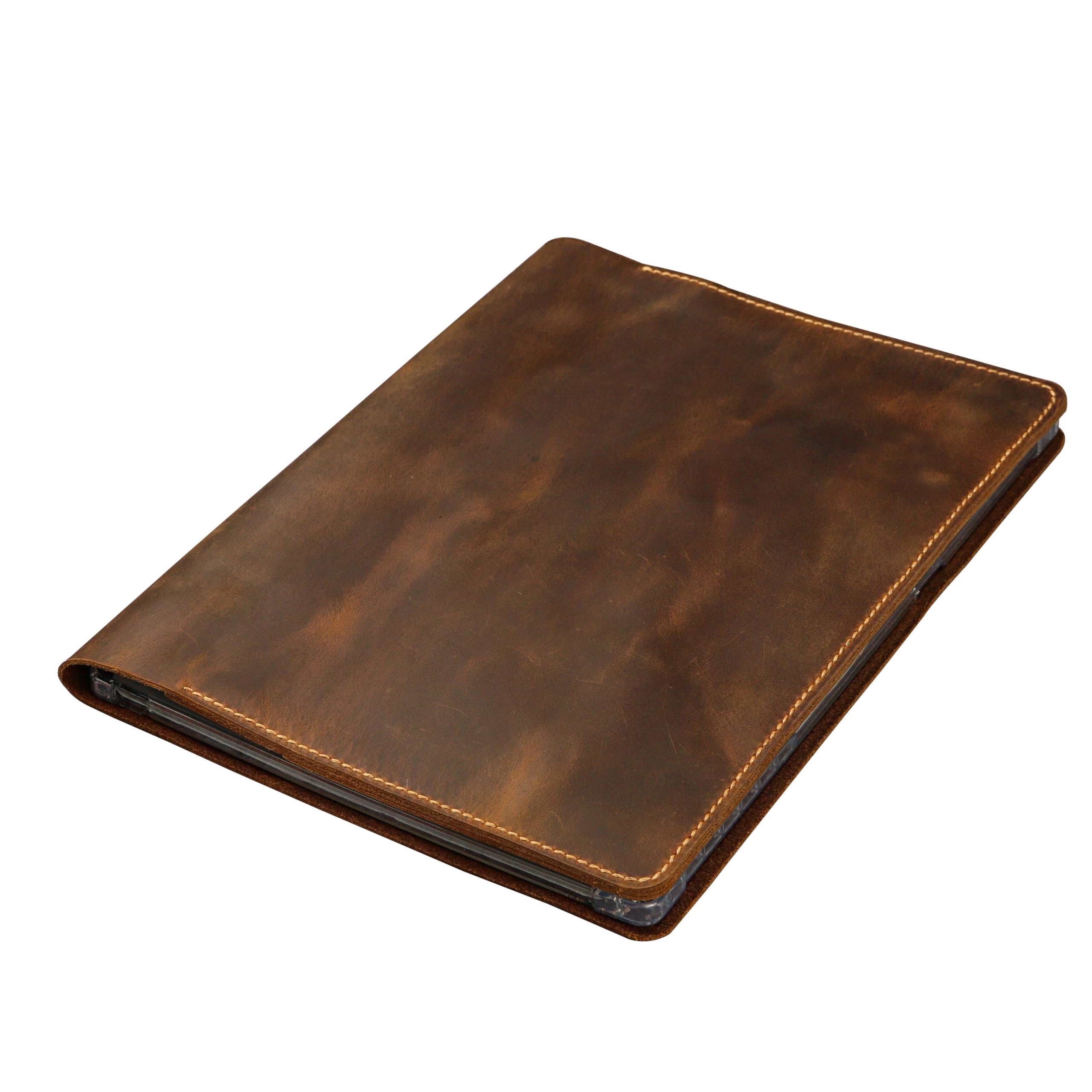 Genuine Leather Folio Case compatible with reMarkable Paper Pro,Leather Book Fol