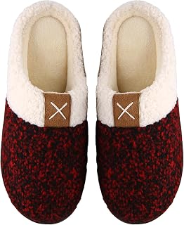 Mishansha Chaussons Hommes Femmes Hiver Taille 36-47 EU