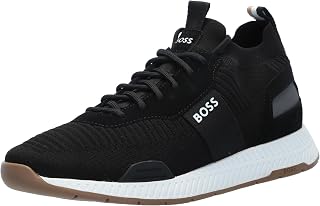 BOSS Mens Mesh Mix Running Sneakers Sneaker