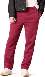 Amazon Essentials Men's Fleece Open Bottom Sweatpant (Available in Big & Tall)