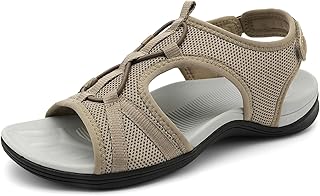 UBFEN Womens Comfort Hiking Sandals, Outdoor Lightweight Sport Footwear