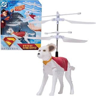 DC Comics Superman Flying Krypto Remote Control Hovering Superdog | 7.5 Inches