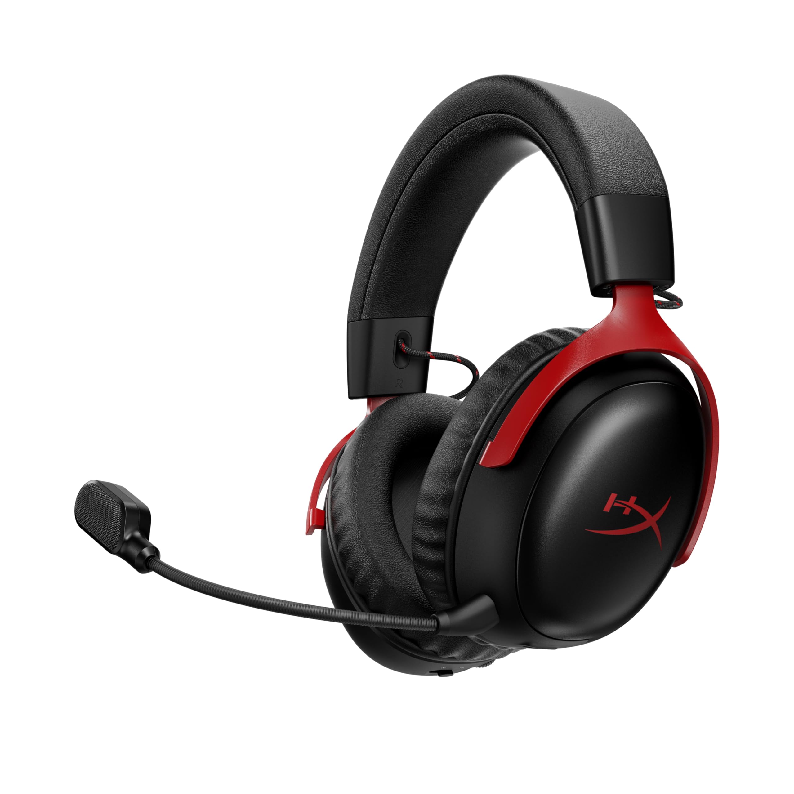 HyperX A59Z0AA Cloud III S Wireless Gaming Headset, 2.4GHz Bluetooth, Angled 53 
