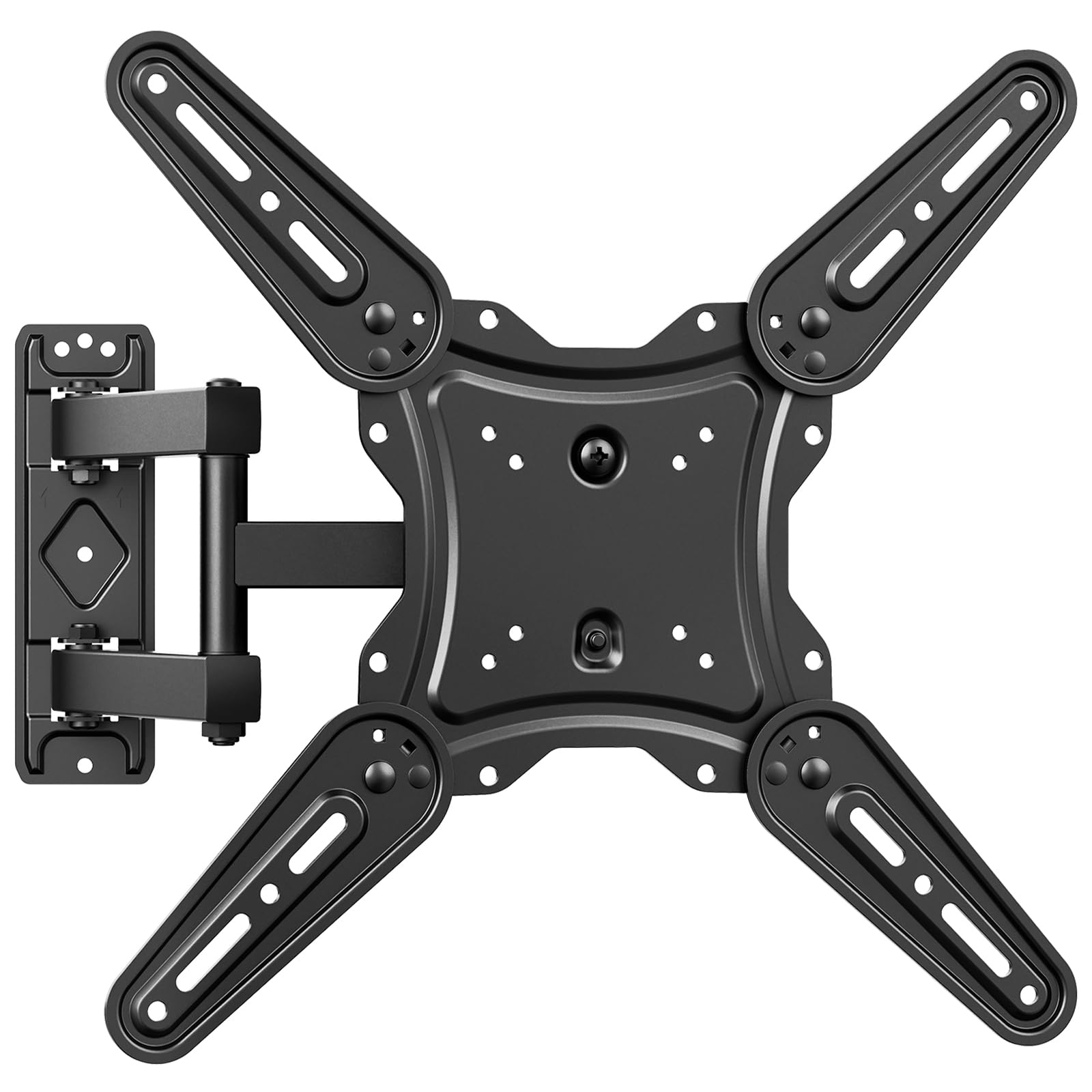 GRIFEMA Full Motion TV Wall Mount for 26-65 in TVs or Monitor, Swivel Tilt | Rot