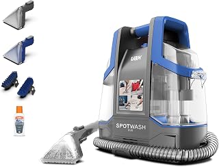 Vax SpotWash Duo Compact Carpet & Upholstery Spot Cleaner CDCW-CSXA | Handheld carpet cleaner machine for pet messes, furniture, car interiors, included tools & solution, 3.9kg, 1.6L