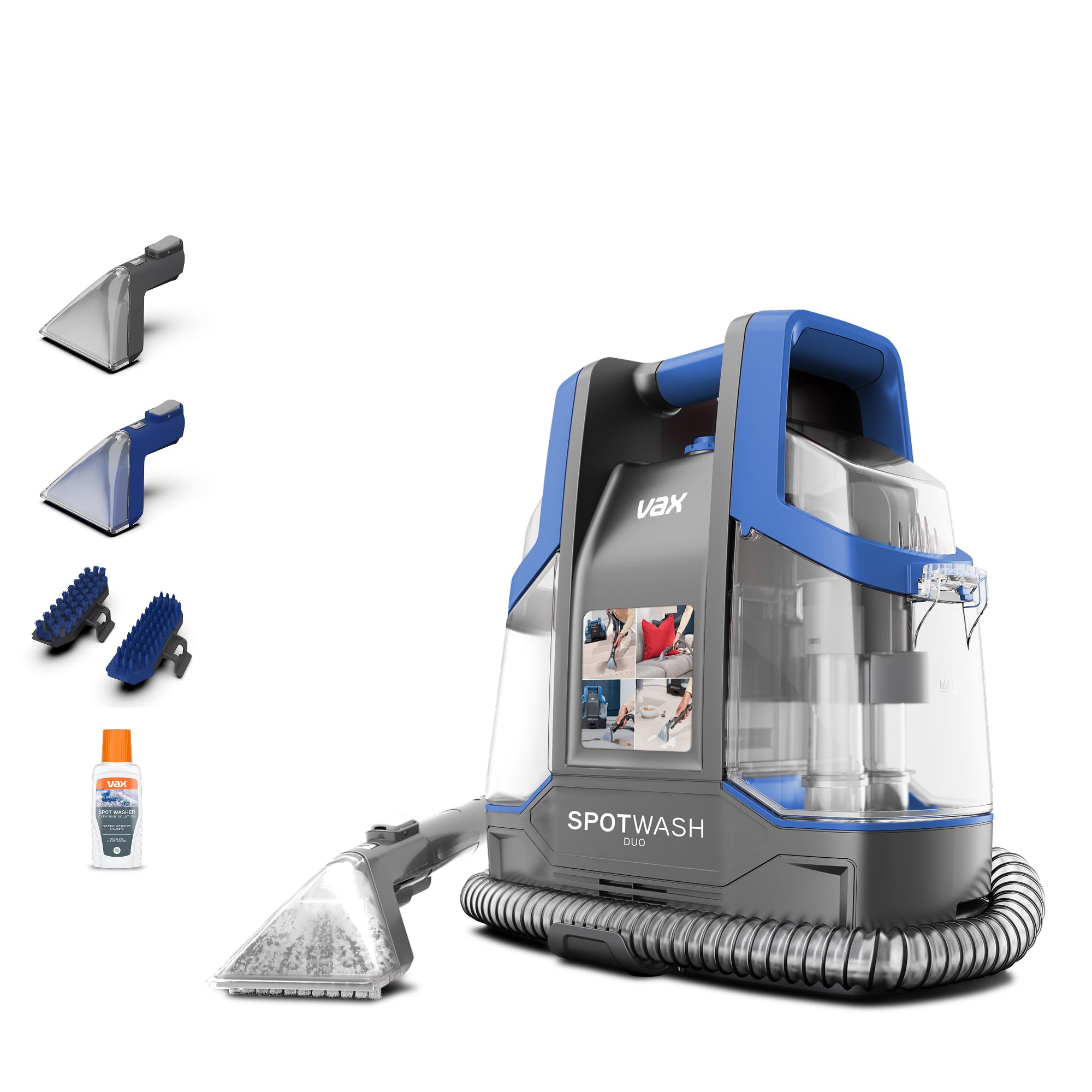 Vax SpotWash Duo Compact Carpet & Upholstery Spot Cleaner CDCW-CSXA | Handheld c