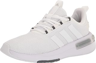 Adidas Men's Racer TR23 Sneaker, White/White/Grey, 7.5