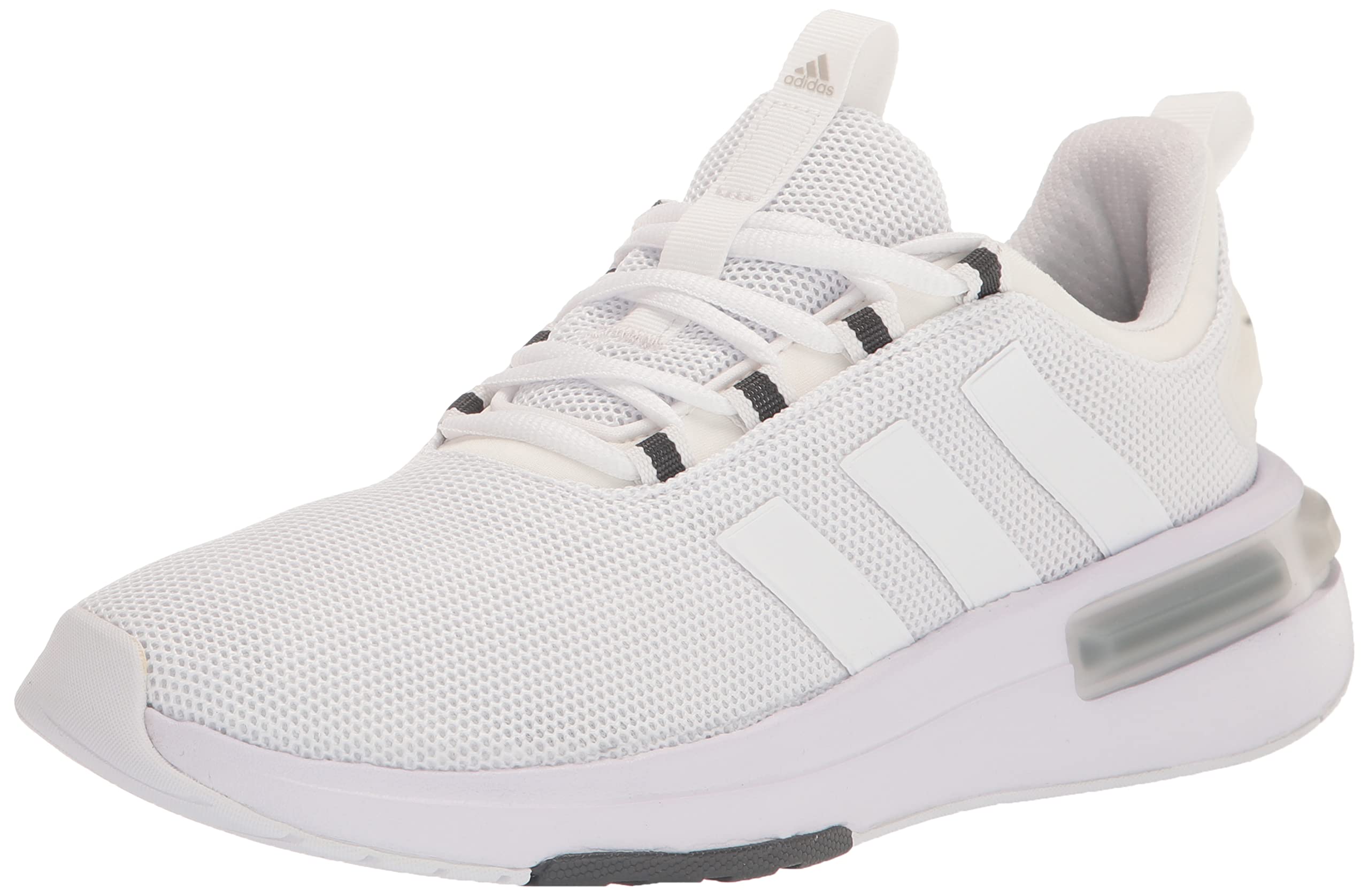 Adidas Men's Racer TR23 Sneaker, White/White/Grey, 7.5