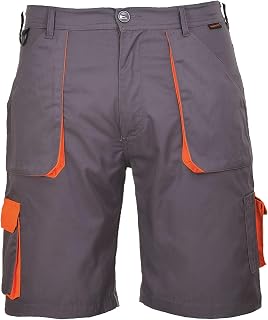 Portwest TX14 Two-Tone Texo Bermuda Shorts Contrast Stitching 2 Side