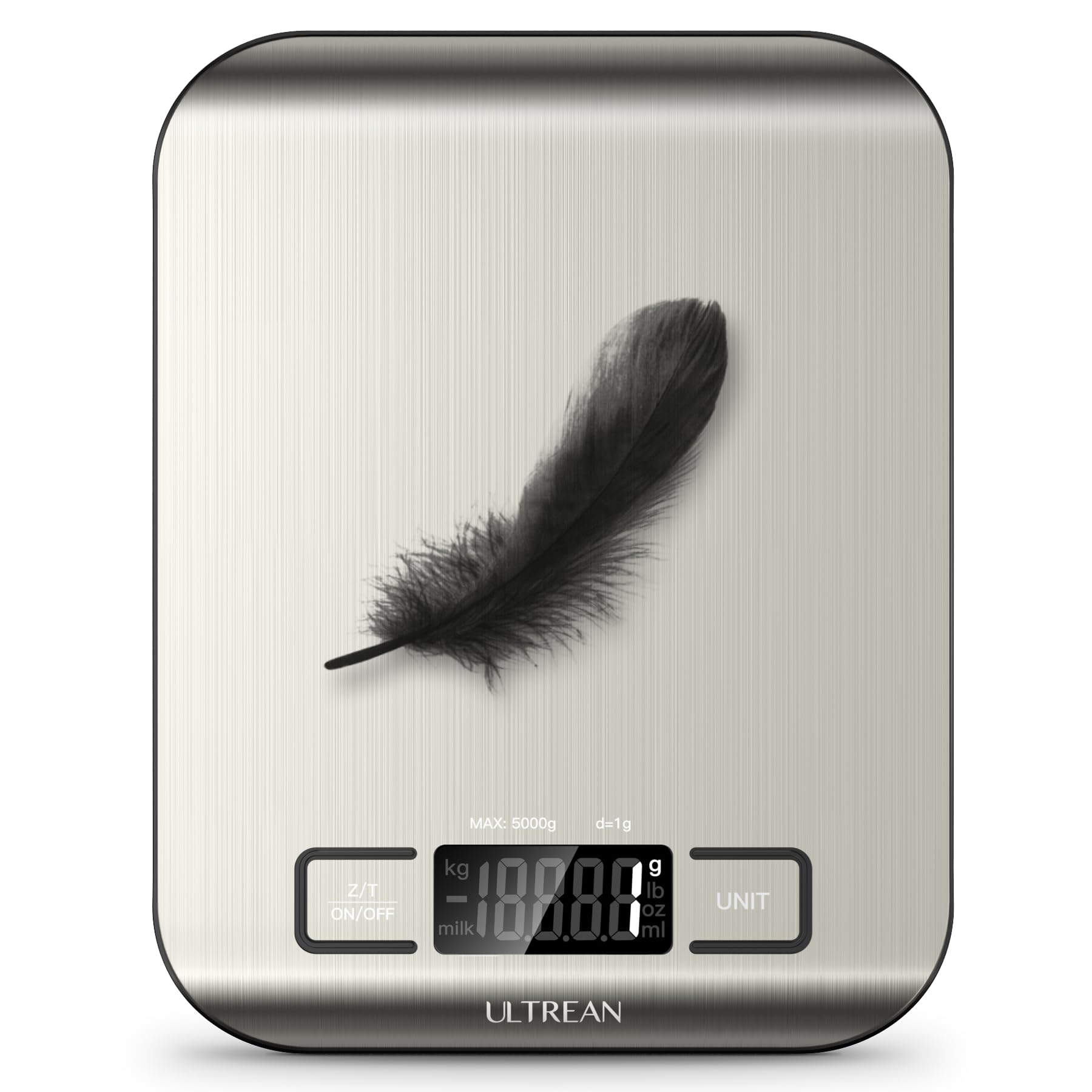 Ultrean Food Scale, Digital Kitchen Scale with LCD Display, Weight Grams and Oun