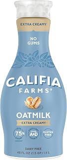 Califia Farms, Oatmilk Unsweetened, 48 Fl Oz