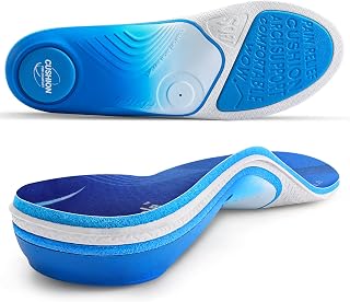 PCSsole Professional Plantar Fasciitis Insoles, 240+ LBS Heavy Duty Insert