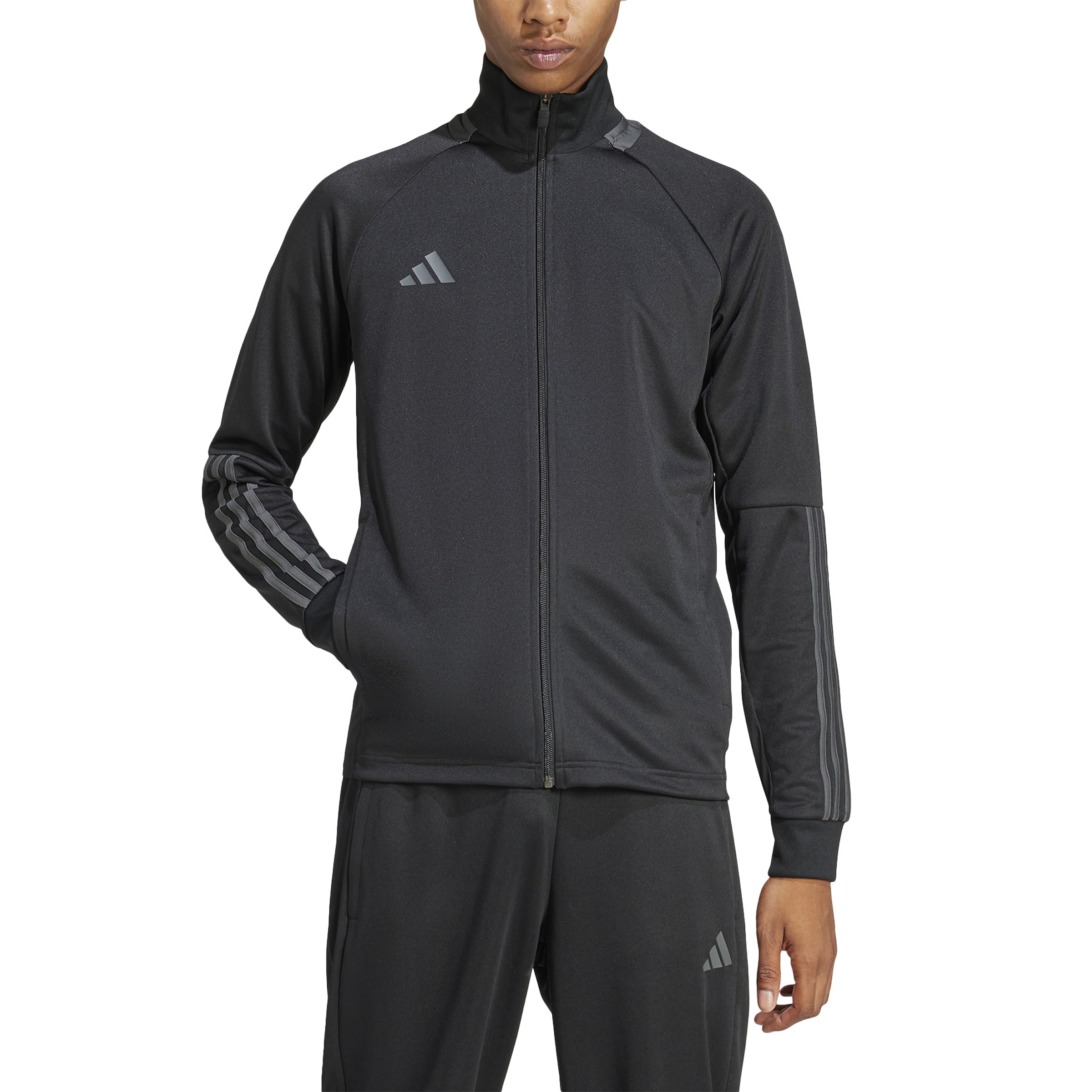 adidas Men's Sereno Cut 3-Stripes Slim Track Jacket