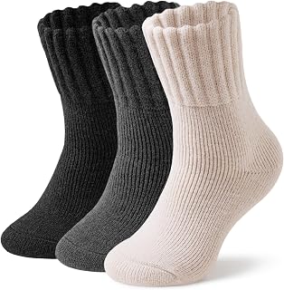Thermosocken Damen Socken Warme Dicke Kuschelsocken Wintersocken