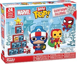 Funko Bitty POP! Countdown Calendar: Marvel Comics - 24 Day | Official Movies Merch - Collectable Toy - Birthday Gift Idea for Fans and Collectors